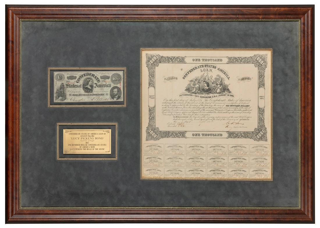 [CONFEDERATE STATES OF AMERICA BONDS]. Loan certificate (No... (1 of 1)