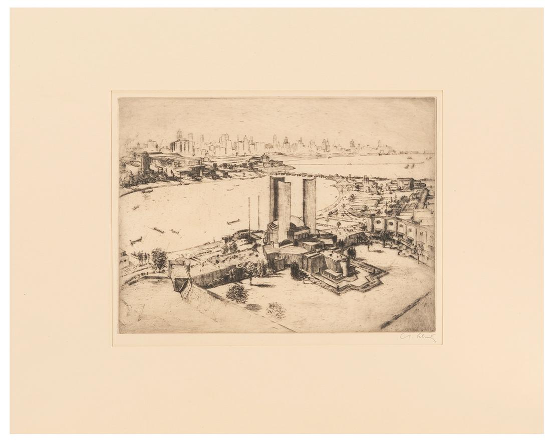 [CHICAGO]. SCHUTZ, Anton (1894-1977). Century of Progress. ... (1 of 1)