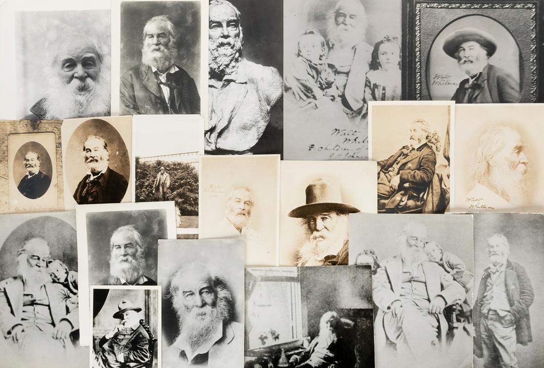 [LITERARY]. Walt Whitman Photo Archive. Circa 1900-1920s. C... (1 of 1)