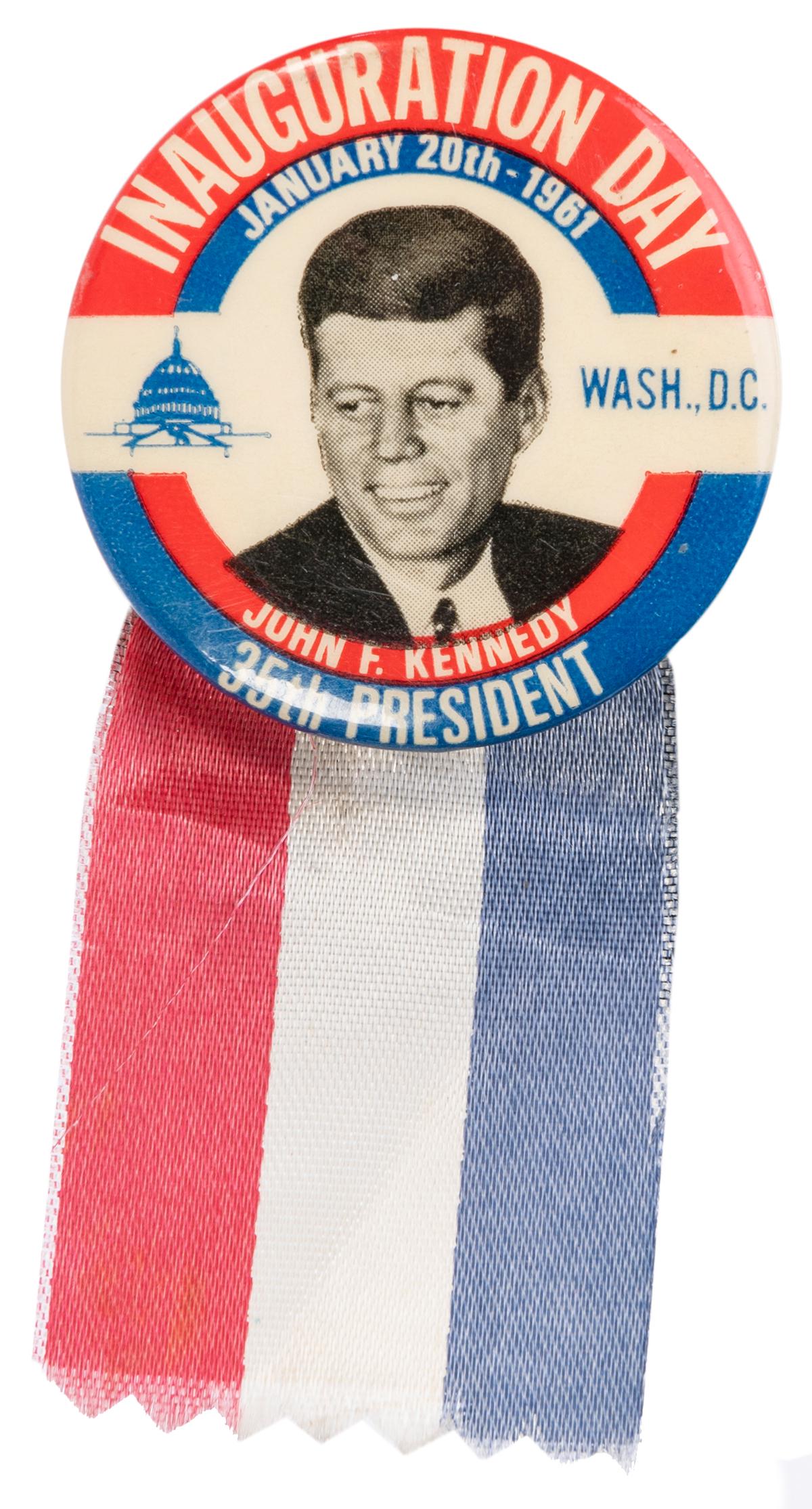 [KENNEDY, John Fitzgerald (1917–1963)]. Inauguration Day ri... (1 of 1)