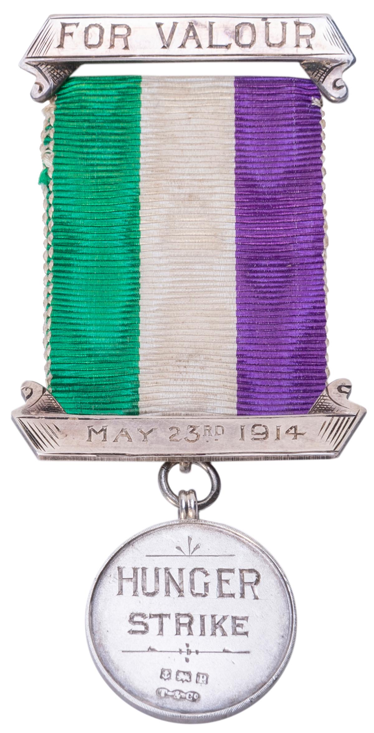 [WOMEN’S SUFFRAGE]. Hunger Strike Medal with original case.... (1 of 3)