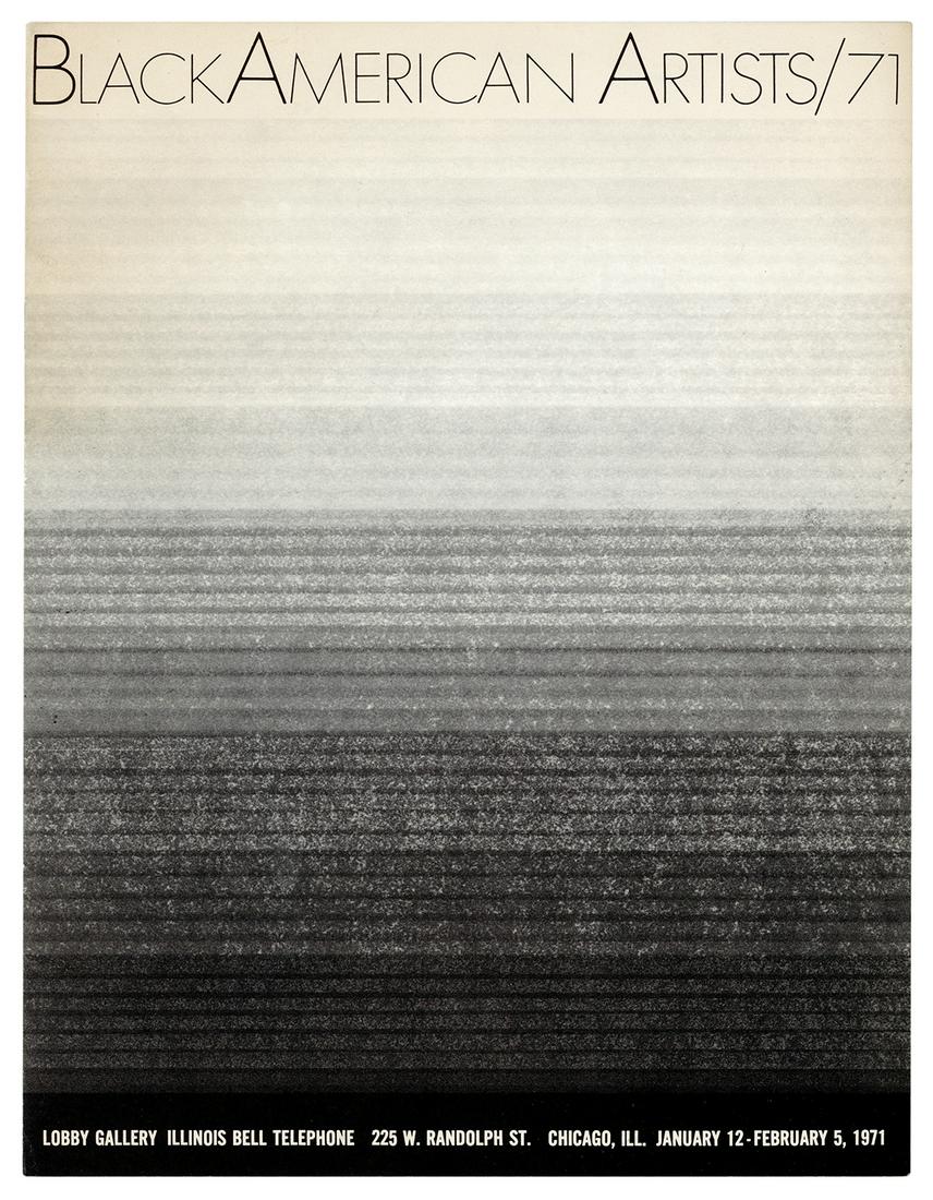 [BLACK ART]. GLAUBER, Robert H., introduction. Black Americ... (1 of 1)