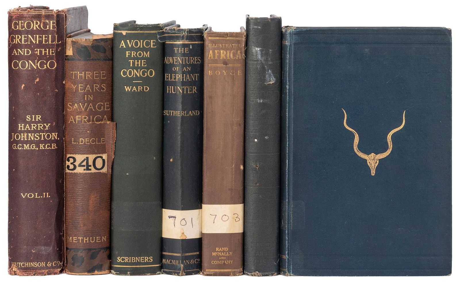 [AFRICA]. Seven titles on Africa and big game hunting. Incl... (1 of 1)