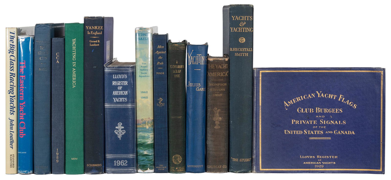 [YACHTING]. A group of 14 works, including: HECKSTALL–SMITH... (1 of 1)