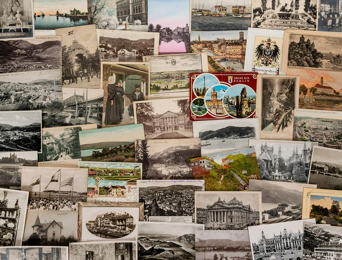 [GERMANY]. Collection of German postcards. 1900s/20s. Colle... (1 of 1)