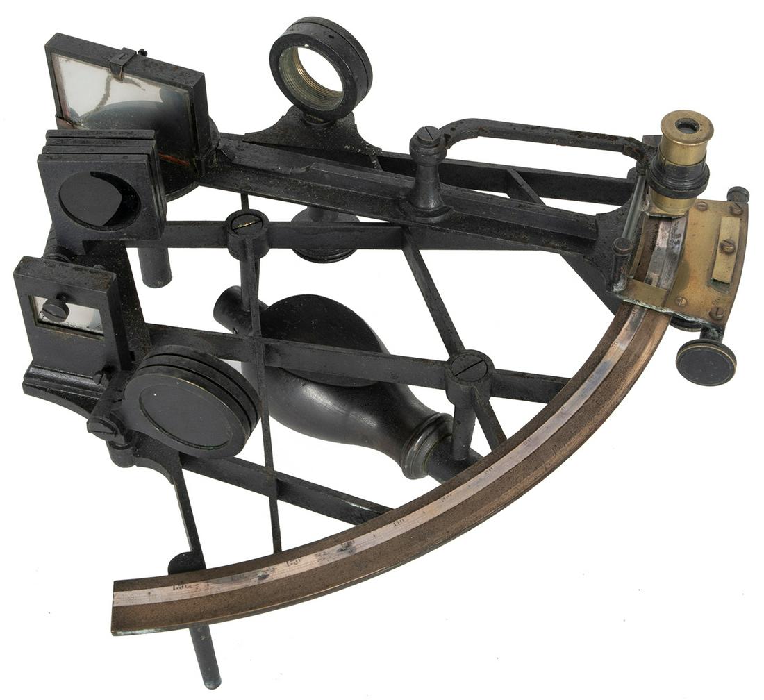 [SEXTANT]. Nautical sextant. London: Bailey, [ca. 19th cent... (1 of 5)