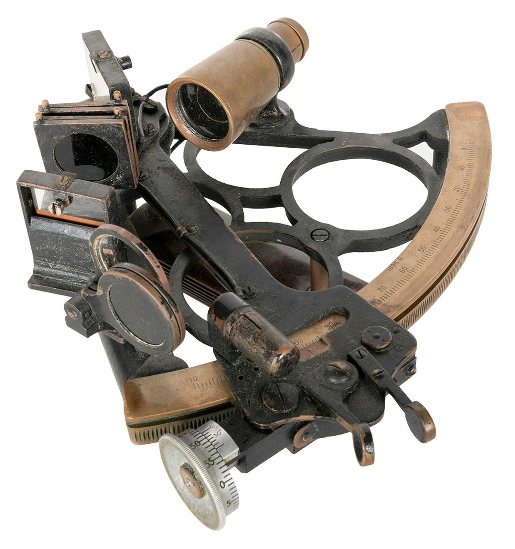 [SEXTANT]. Nautical sextant (“Sestrel”). Essex: Henry Brown... (1 of 5)