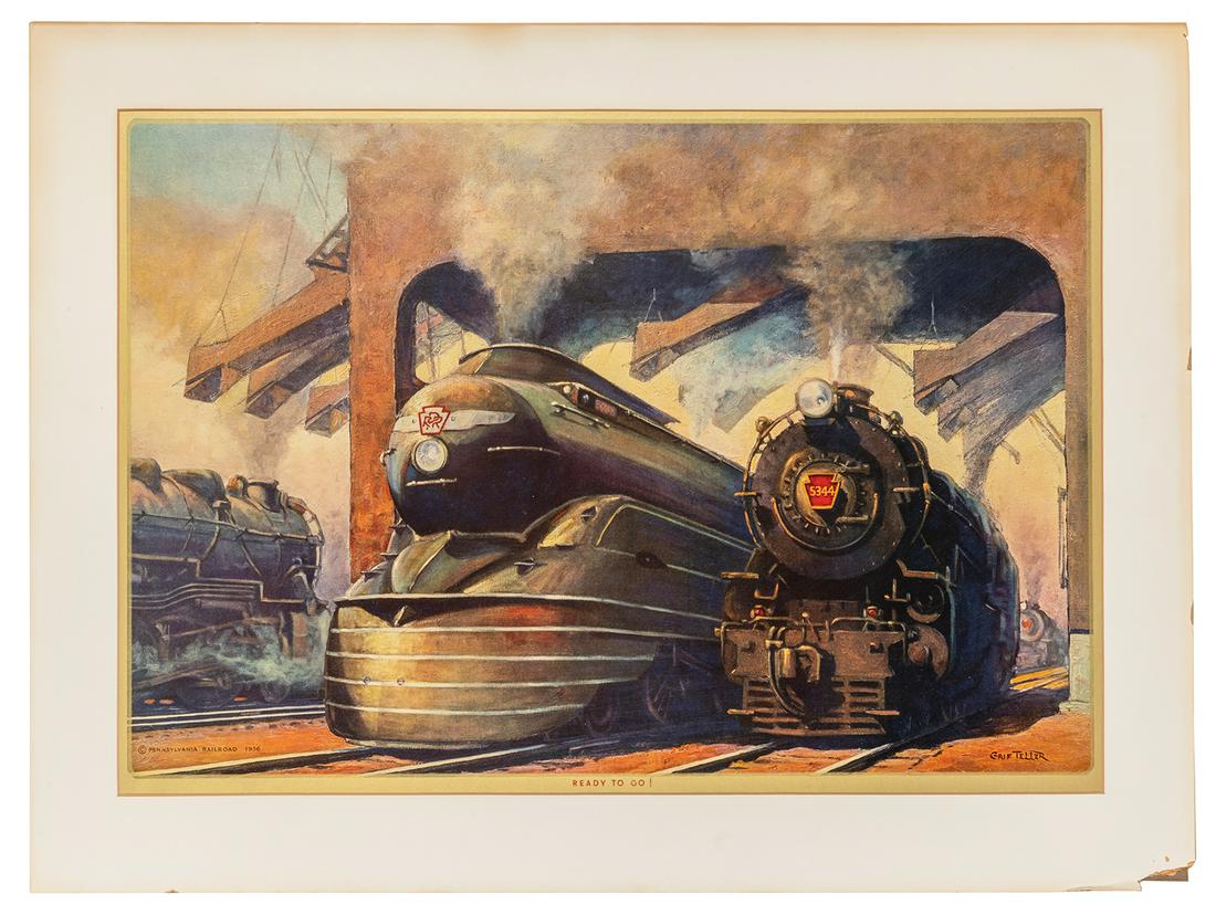 TELLER, Grif (1889-1993). Ready to Go! Pennsylvania Railroa... (1 of 1)