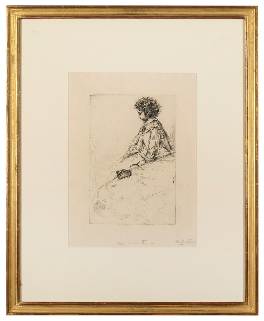 WHISTLER, James Abbott McNeil (1834-1903). Bibi Lalouette. ... (1 of 2)