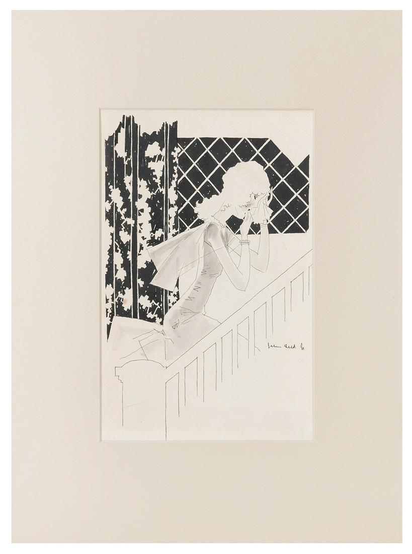 HELD, John, Jr. (American, 1889-1958). Woman Crying. Circa ... (1 of 1)