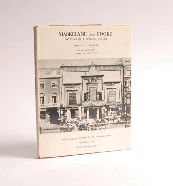 Jenness. Maskelyne and Cooke. London, 1967 #478: Jenness, George A. Maskelyne and Cooke. London, 1967. Number 478 from a limited edition of 500 copies. Red cloth stamped in gold with jacket. Illustrated with photographs. 8vo. Jacket worn, otherwise 