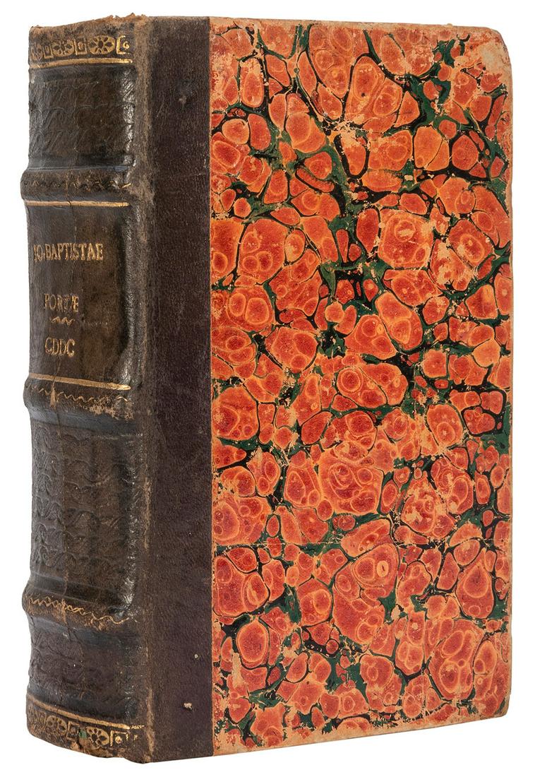 DELLA PORTA, Giambattista (1535-1615). Magiae Naturalis Lib... (1 of 3)