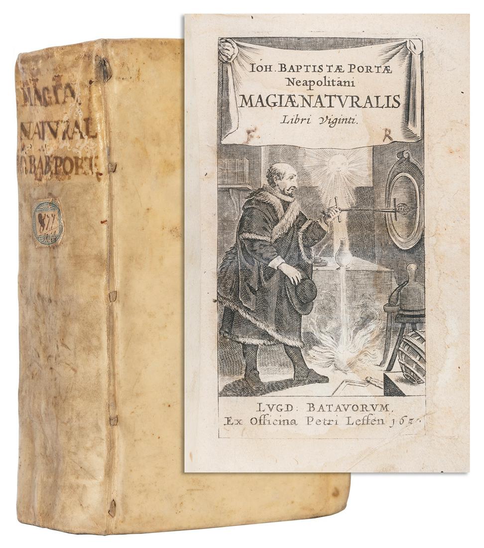 DELLA PORTA, Giambattista (1535-1615). Magiae Naturalis. Le... (1 of 3)