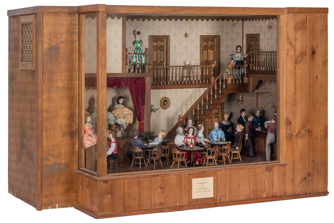 [AUTOMATON]. Saturday Night. Richard Wilson “Master of Miniatures,” ca. 1970s-1980s. (1 of 3)