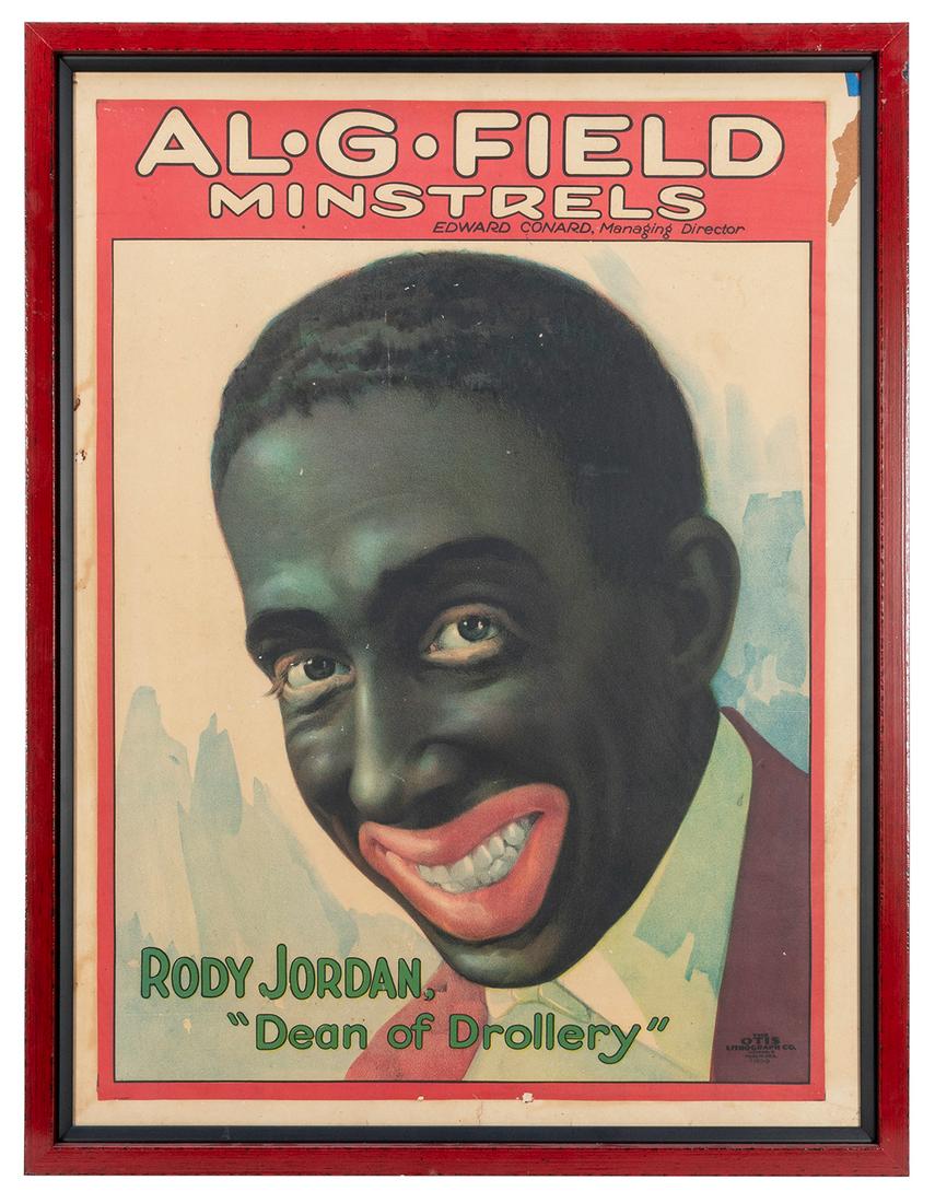 Al G. Field Minstrels Edward Conrad Managing Director Rody Jordan, ‘Dean of Drollery’ (1 of 1)