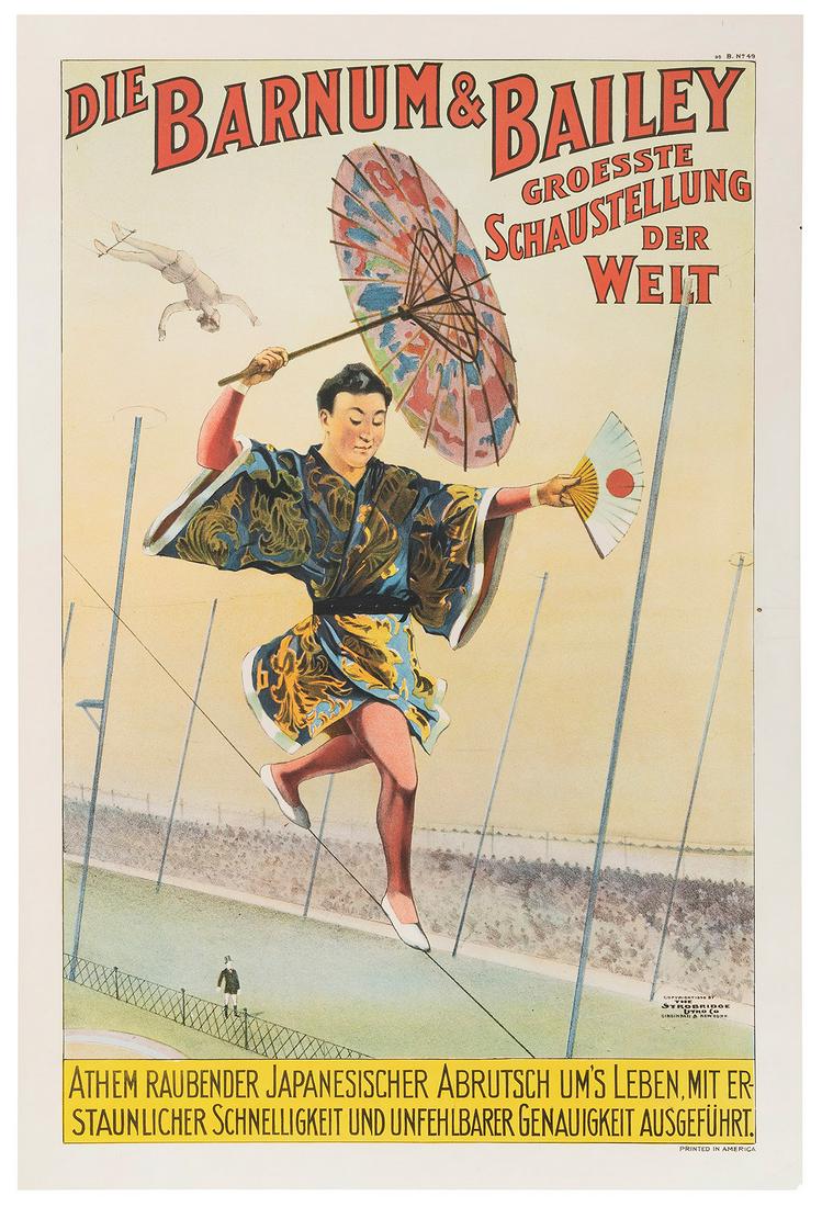 [BARNUM & BAILEY] Die Barnum & Bailey. Groesste Schaustellu... (1 of 1)