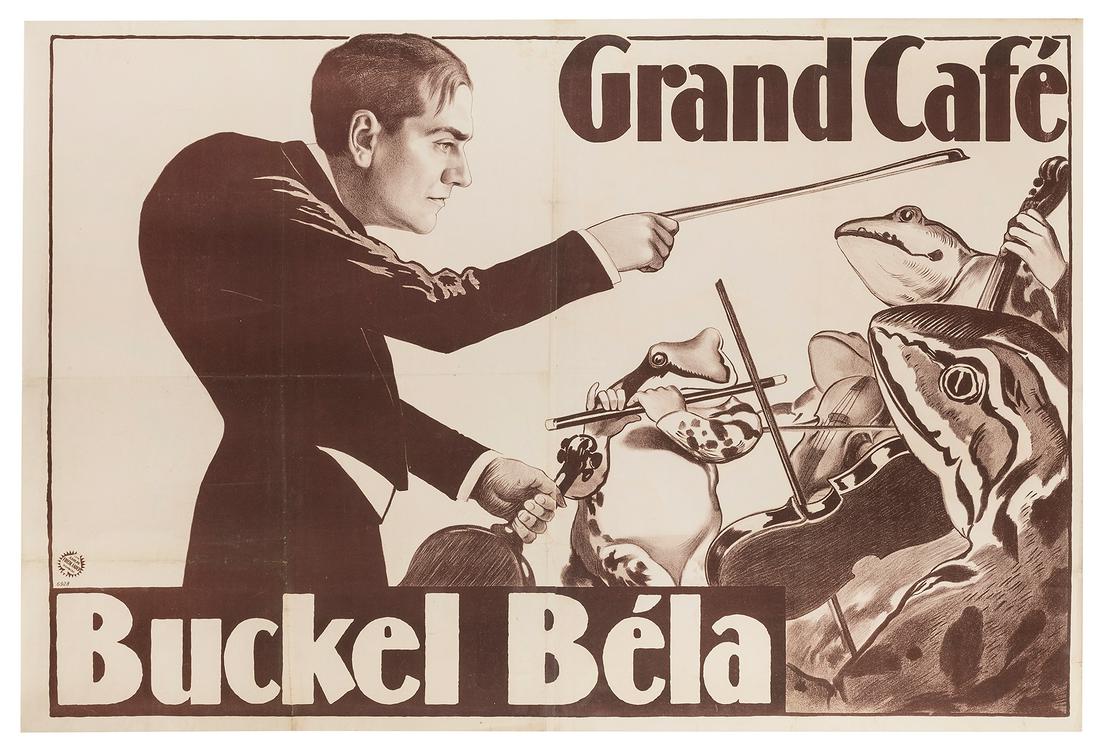 BÉLA, Buckel. Grand Café. Buckel Béla. Hamburg: Adolph Frie... (1 of 1)