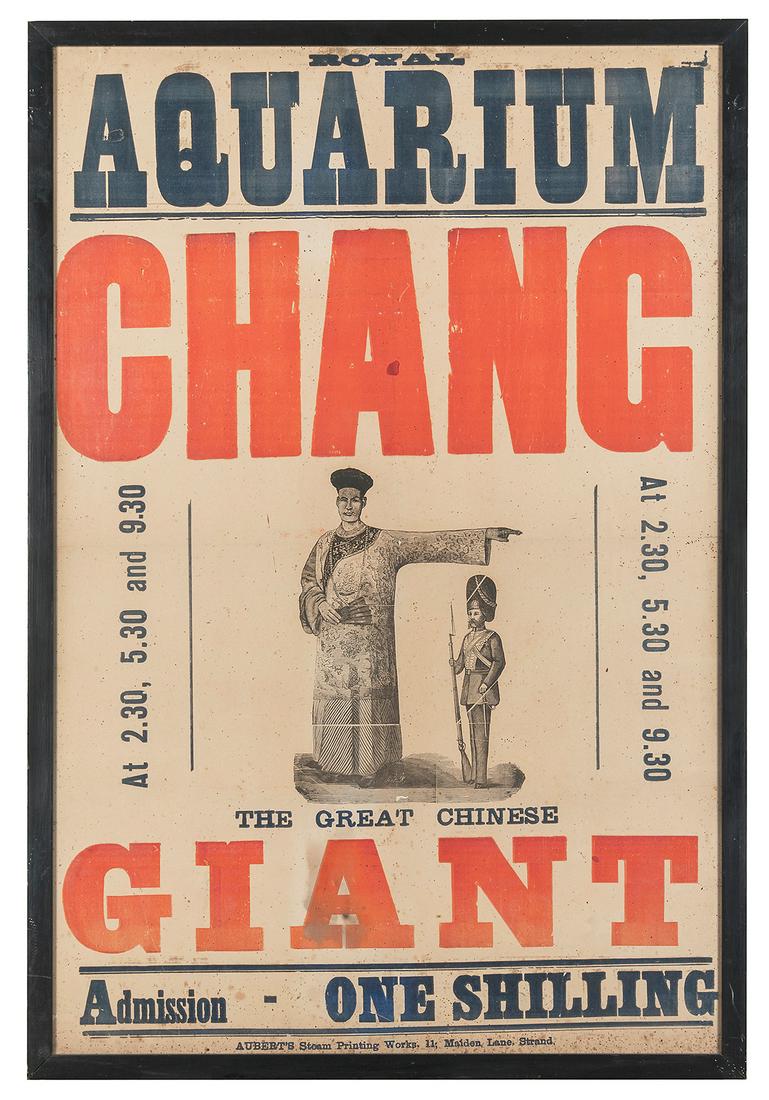 CHANG (Zhan Shichai, d. 1893). Chang the Great Chinese Gian... (1 of 1)