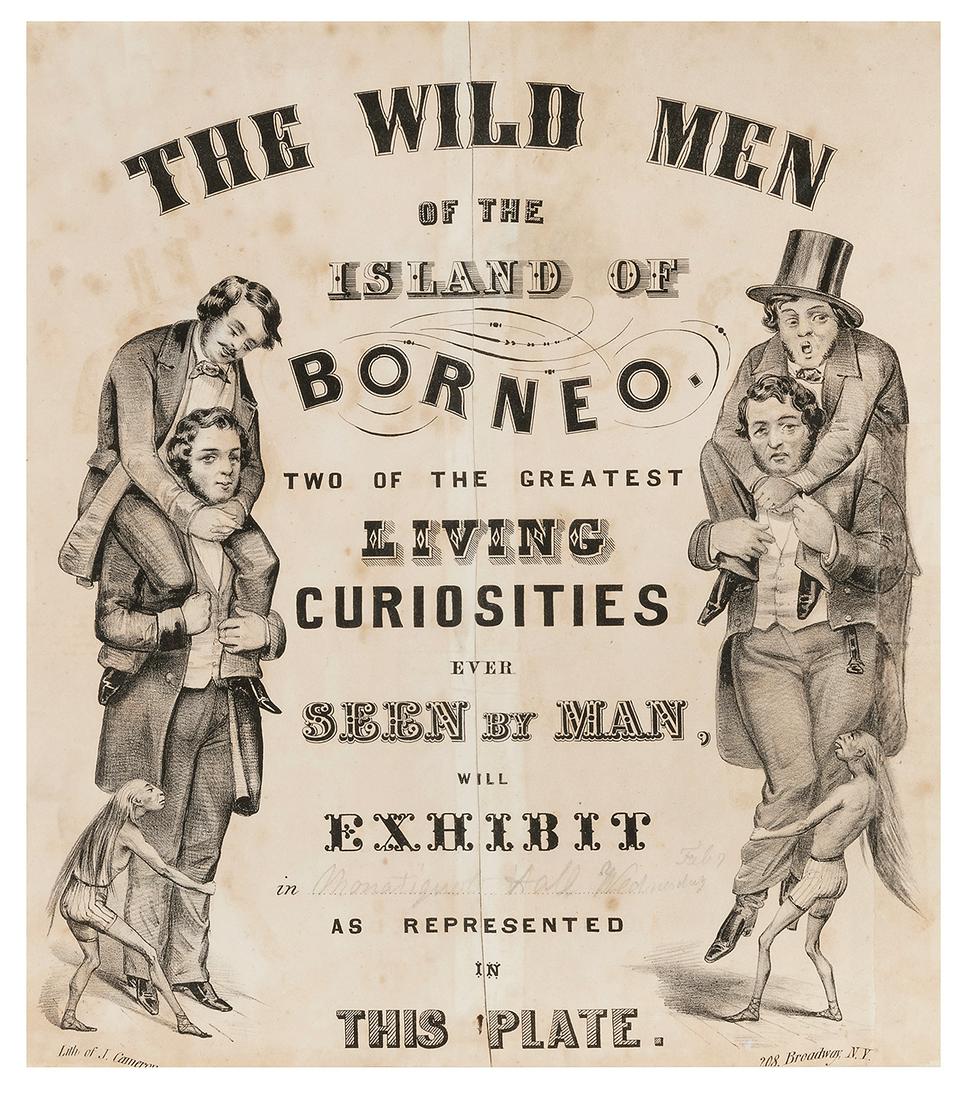 DAVIS, Hiram and Barney. The Wild Men of the Island of Born... (1 of 1)