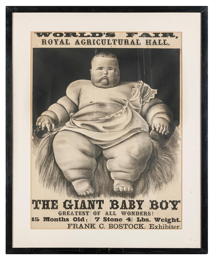 [FAT BOY] The Giant Baby Boy. Plymouth: Halbert Litho., ca.... (1 of 1)