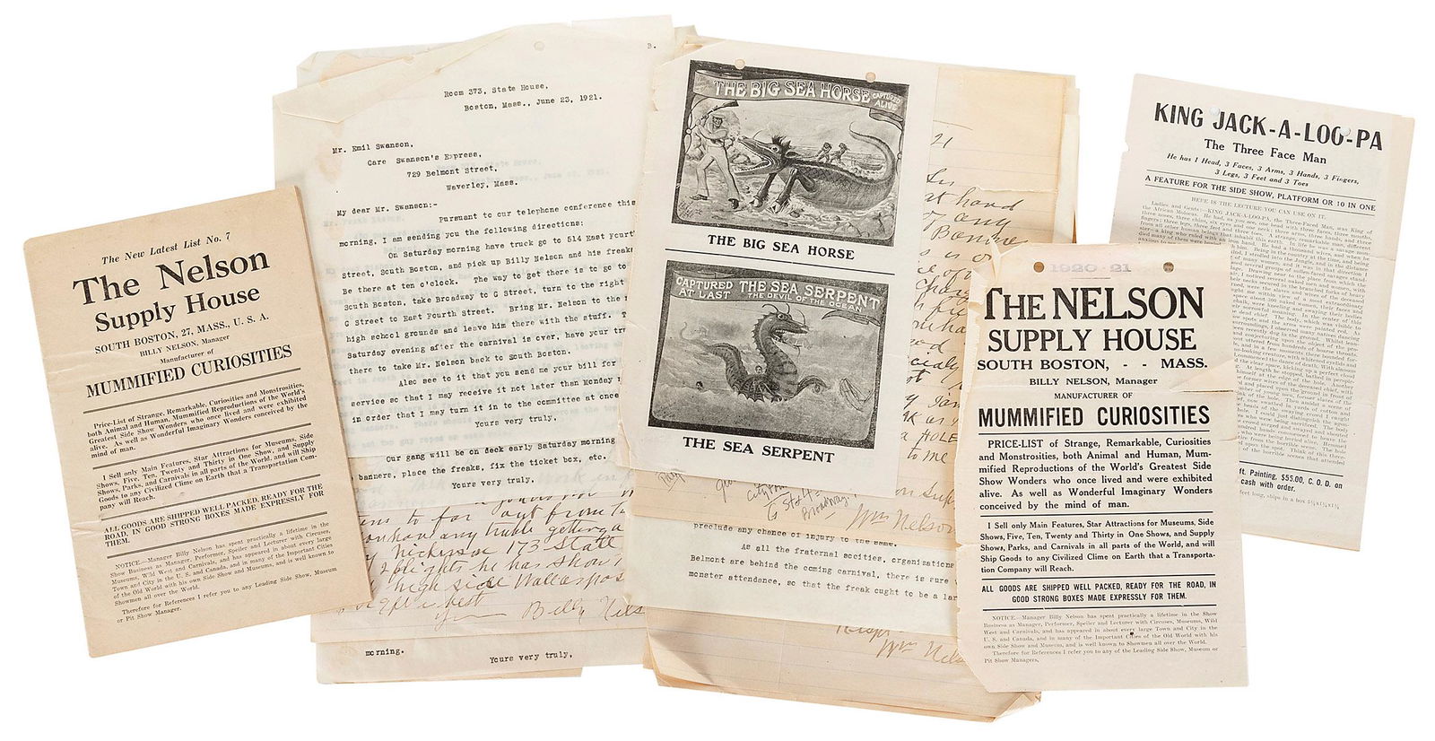 [SIDESHOW] Nelson Supply House Freak Supply Catalogs and Co... (1 of 5)