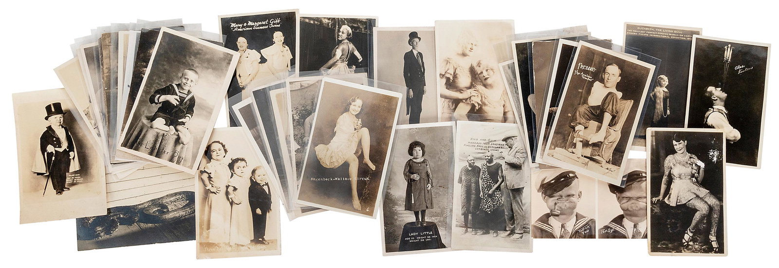 [SIDESHOW] Collection of Real Photo Postcards of Sideshow P... (1 of 1)