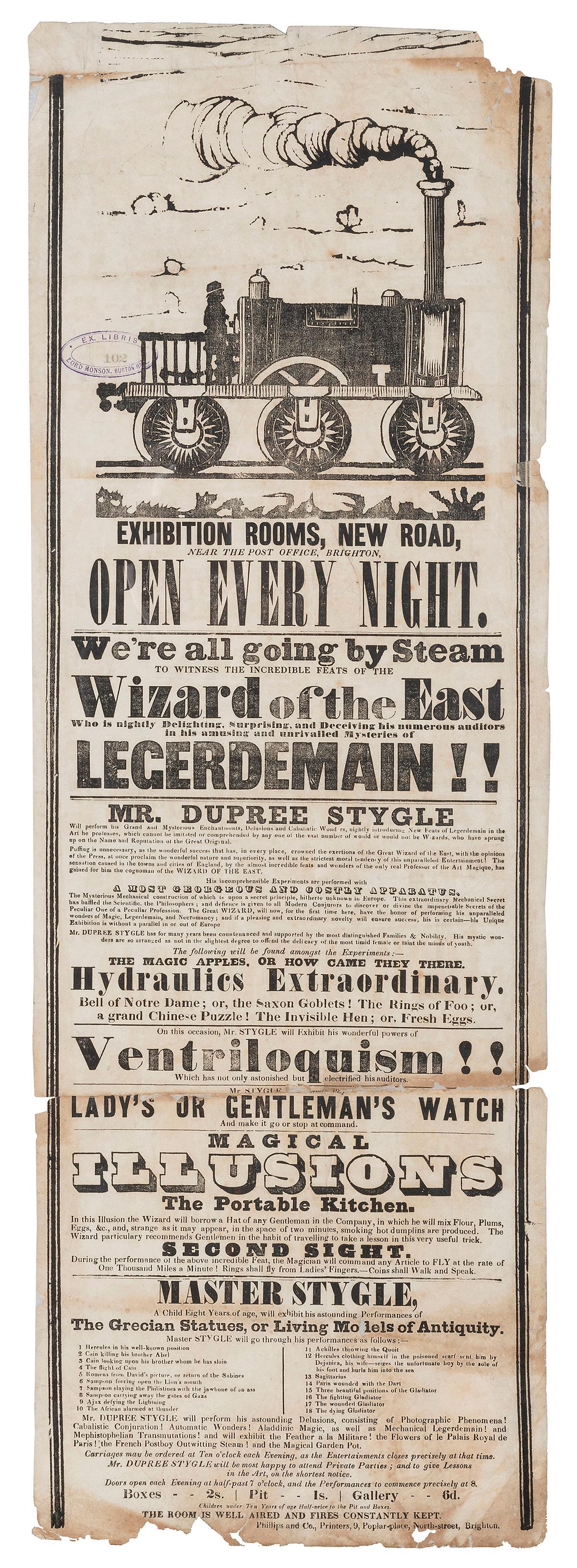 STYGLE, Dupree. We’re All Going by Steam … The Wizard of th... (1 of 1)