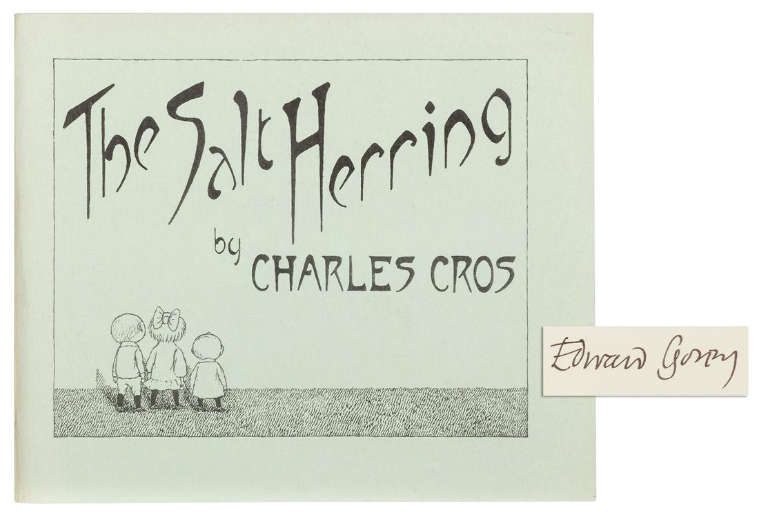 GOREY, Edward (1925–2000), illustrator. –– CROS, Charles (1... (1 of 3)