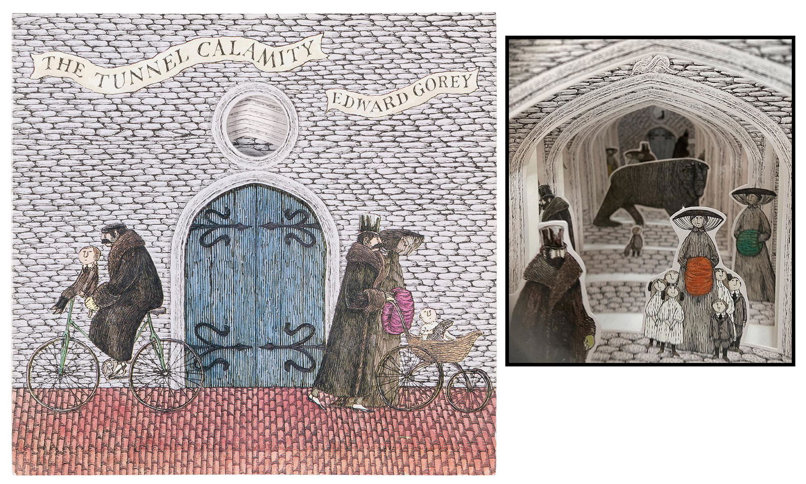 The Tunnel Calamity　Edward Gorey　仕掛け絵本 Tunnel Calamity by Edward Gorey - AbeBooks