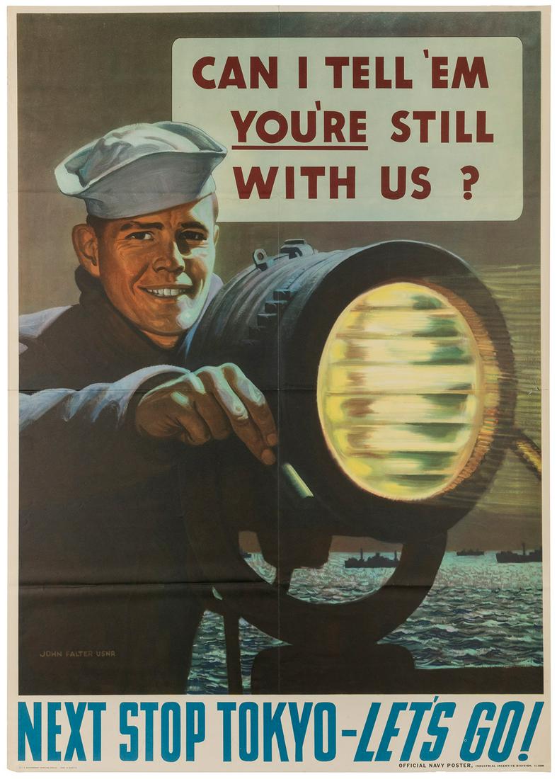 FALTER, John (1910-1982). Can I Tell ‘Em You’re Still with ... (1 of 1)