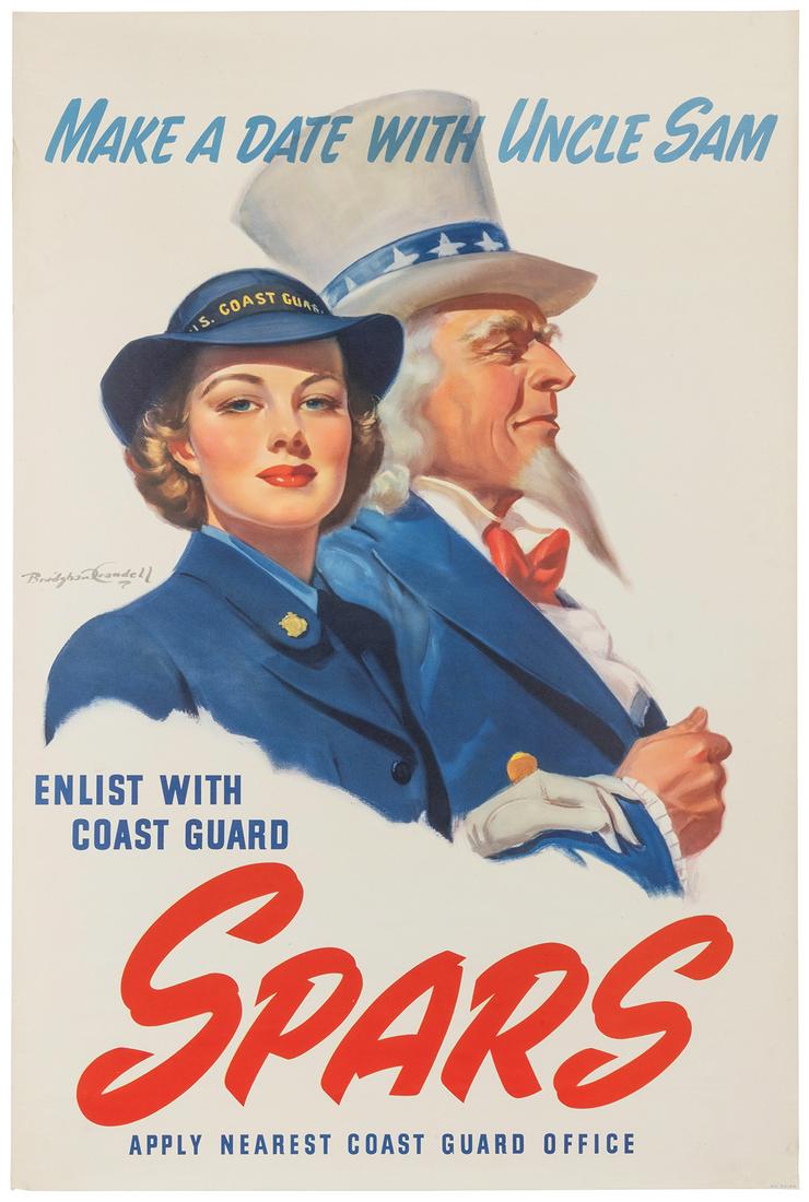 CRANDELL, Bradshaw (1896-1966). Make a date with Uncle Sam ... (1 of 1)