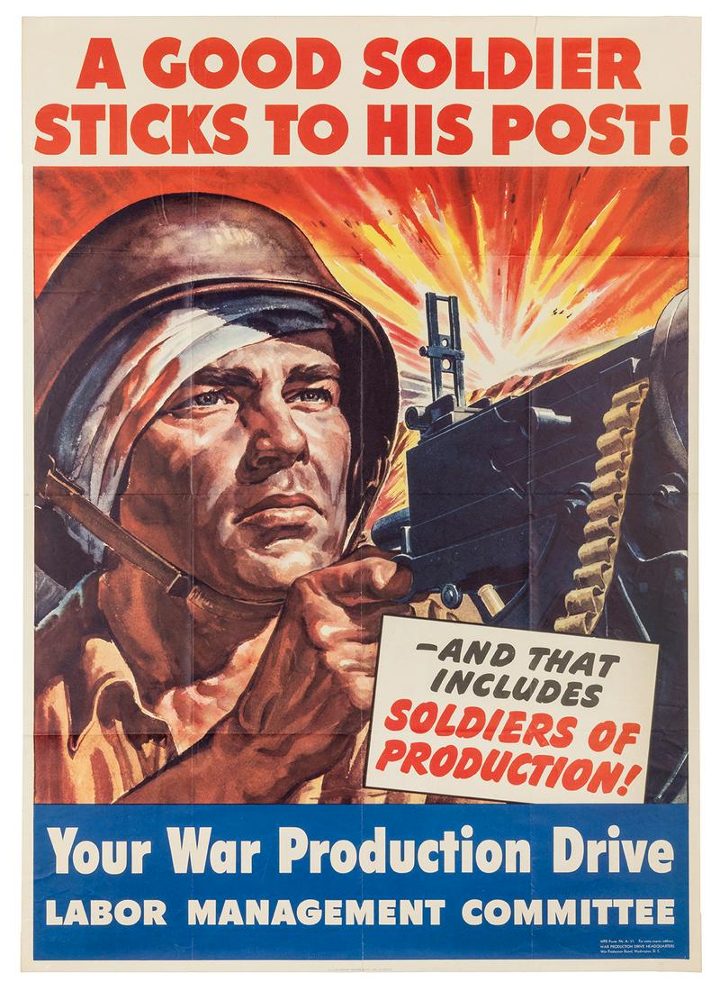 A Good Soldier Sticks to His Post! / And That Includes Sold... (1 of 1)