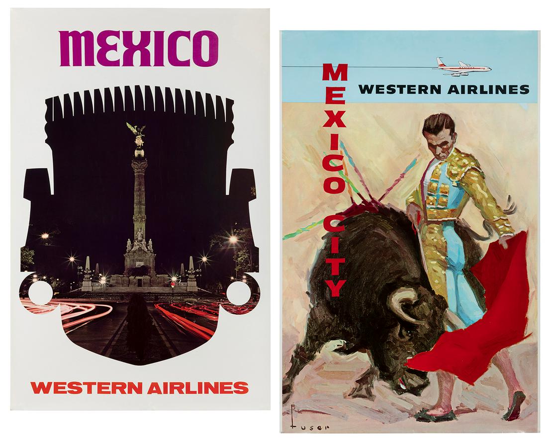 Western Airlines / Mexico [and] Mexico City. [Circa 1970s].... (1 of 3)
