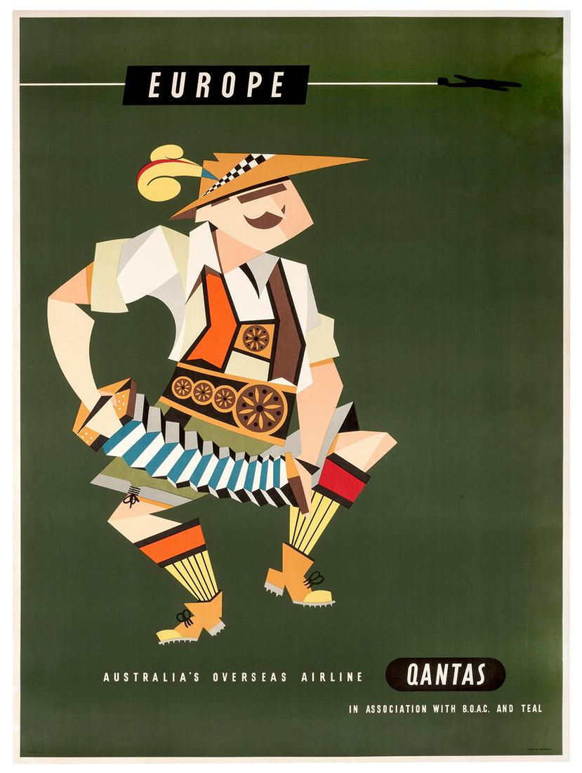 ROGERS, Harry (1929-2012). Europe / Qantas. Sydney: William... (1 of 1)