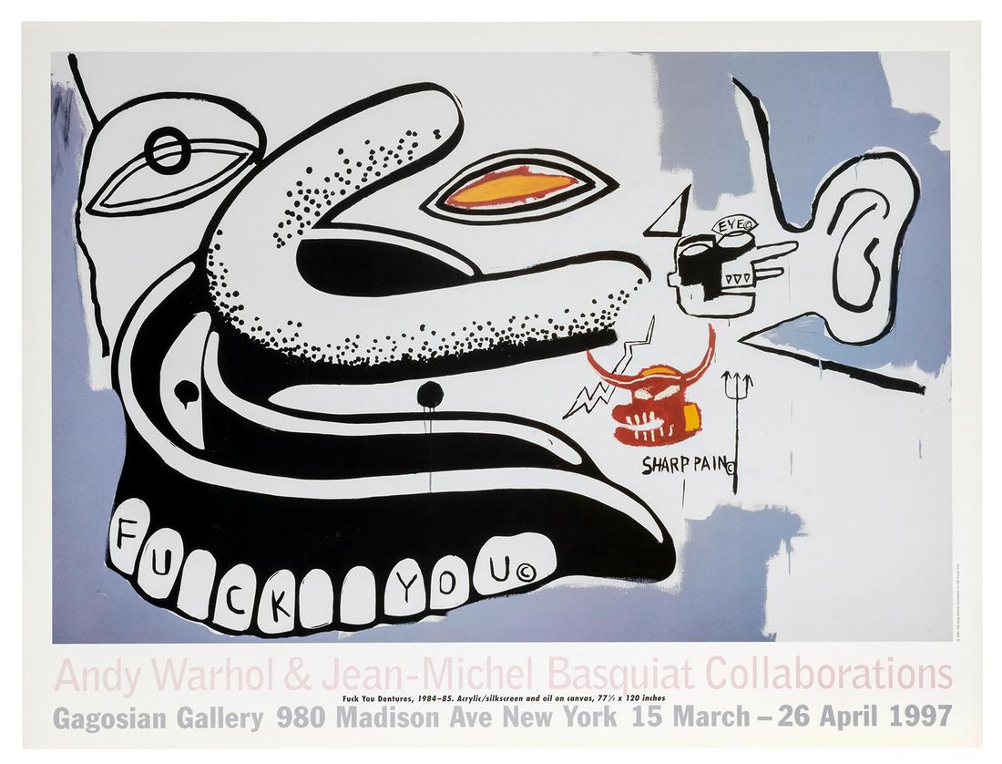 WARHOL, Andy (1928-1987). – BASQUIAT, Jean-Michel (1960-198... (1 of 1)
