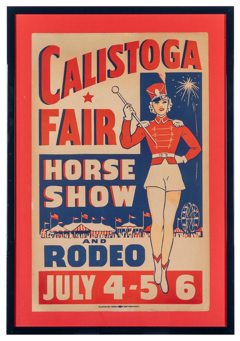 Calistoga Fair Horse Show and Rodeo / July 4-5-6. San Franc... (1 of 1)