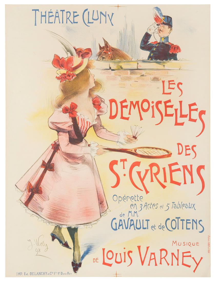 WELY, Jacques (1873-1910). Les Demoiselles des St. Cyriens.... (1 of 1)
