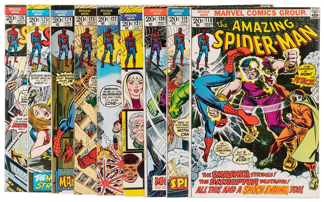 The Amazing Spider-Man Volume 1 Nos. 118-127. Marvel Comics... (1 of 1)