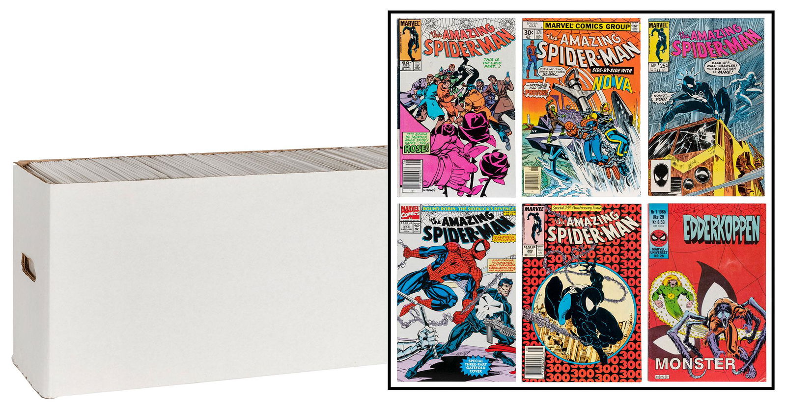 Collection of Volume I Spider-Man Comics Nos. 171-365. Marv... (1 of 8)