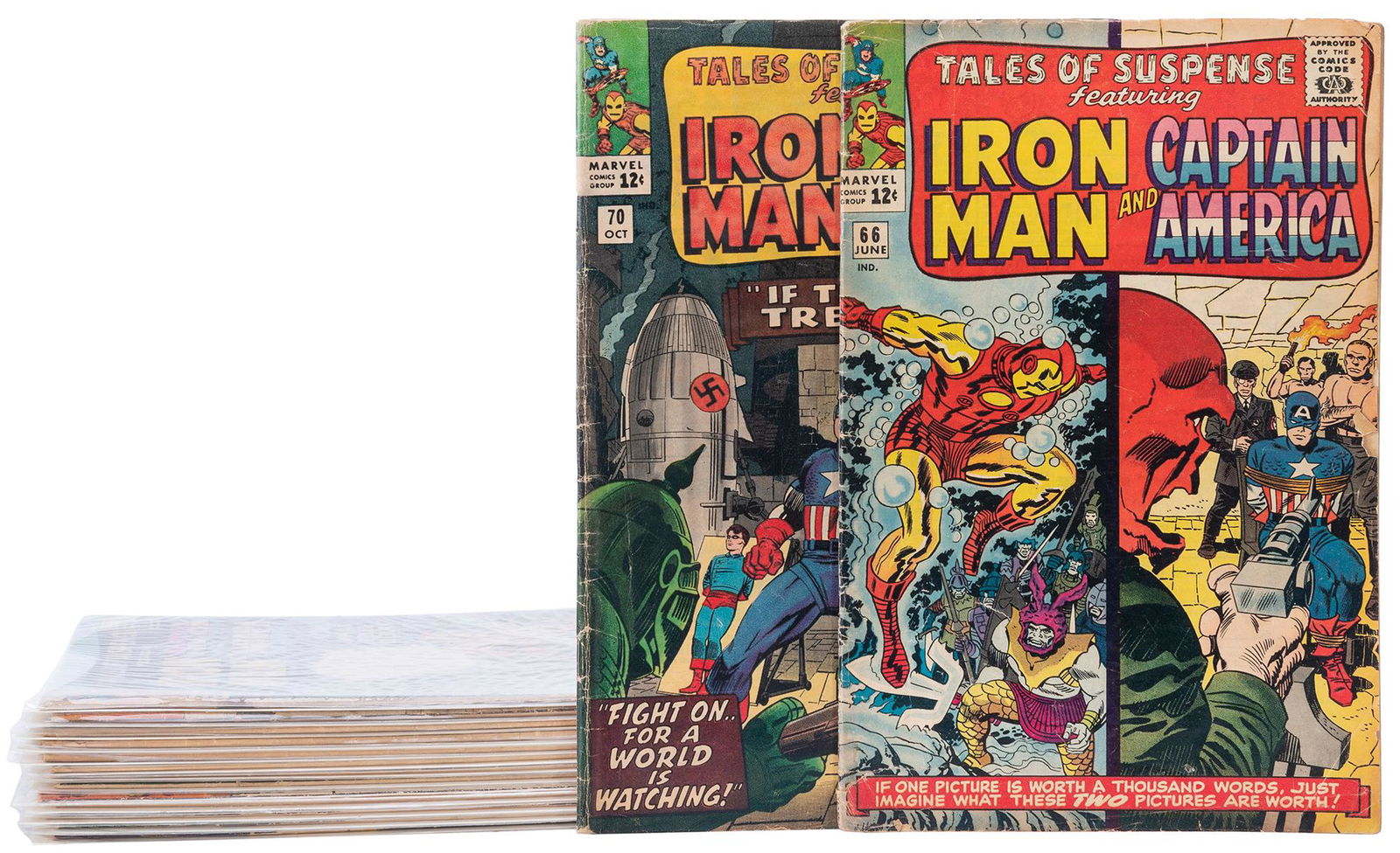 [IRON MAN]. Tales of Suspense with Iron Man and Captain Ame... (1 of 1)