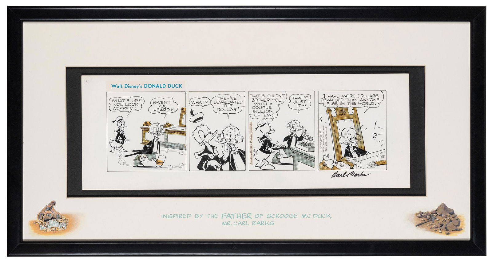 BARKS, Carl (b. 1901-2000). [WALT DISNEY PRODUCTIONS]. Orig... (1 of 2)