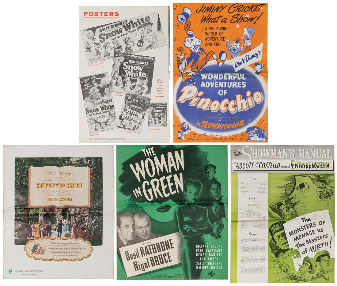 Six 1940s Movie Pre-Release Campaign Booklets. Circa 1944-4... (1 of 6)