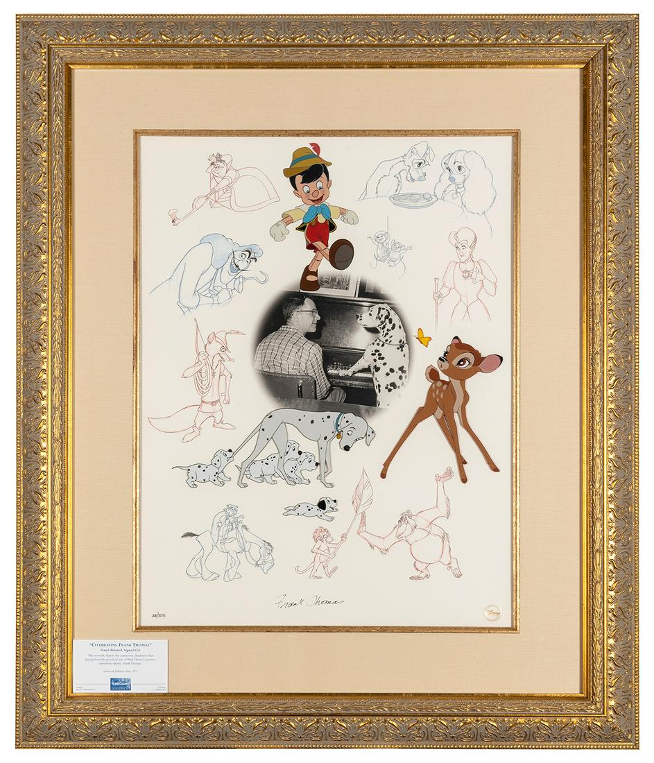 Celebrating Frank ThomasLimited Edition Cel Signed by Le... (1 of 1)