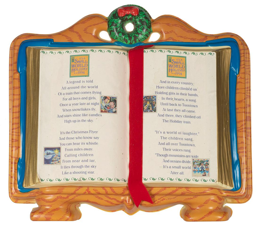 It's a Small World Holiday 1994 Sign. Disney sign advertisi... (1 of 1)