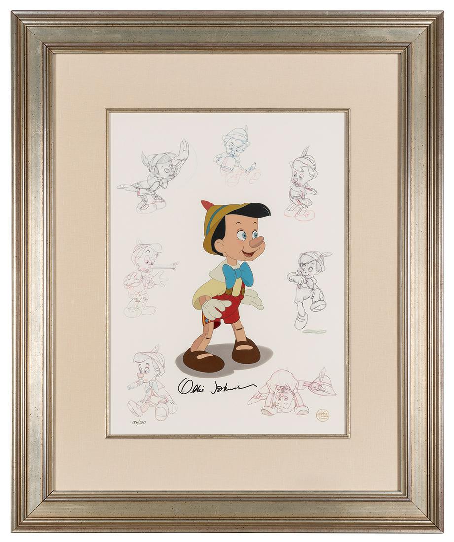 PinocchioLimited Edition Cel Signed by Disney Animator, O... (1 of 1)