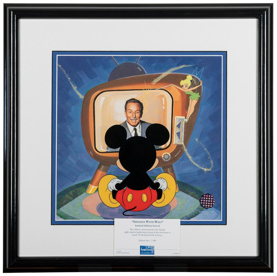 Sundays with WaltLimited Edition Sericel. [Walt Disney A... (1 of 1)