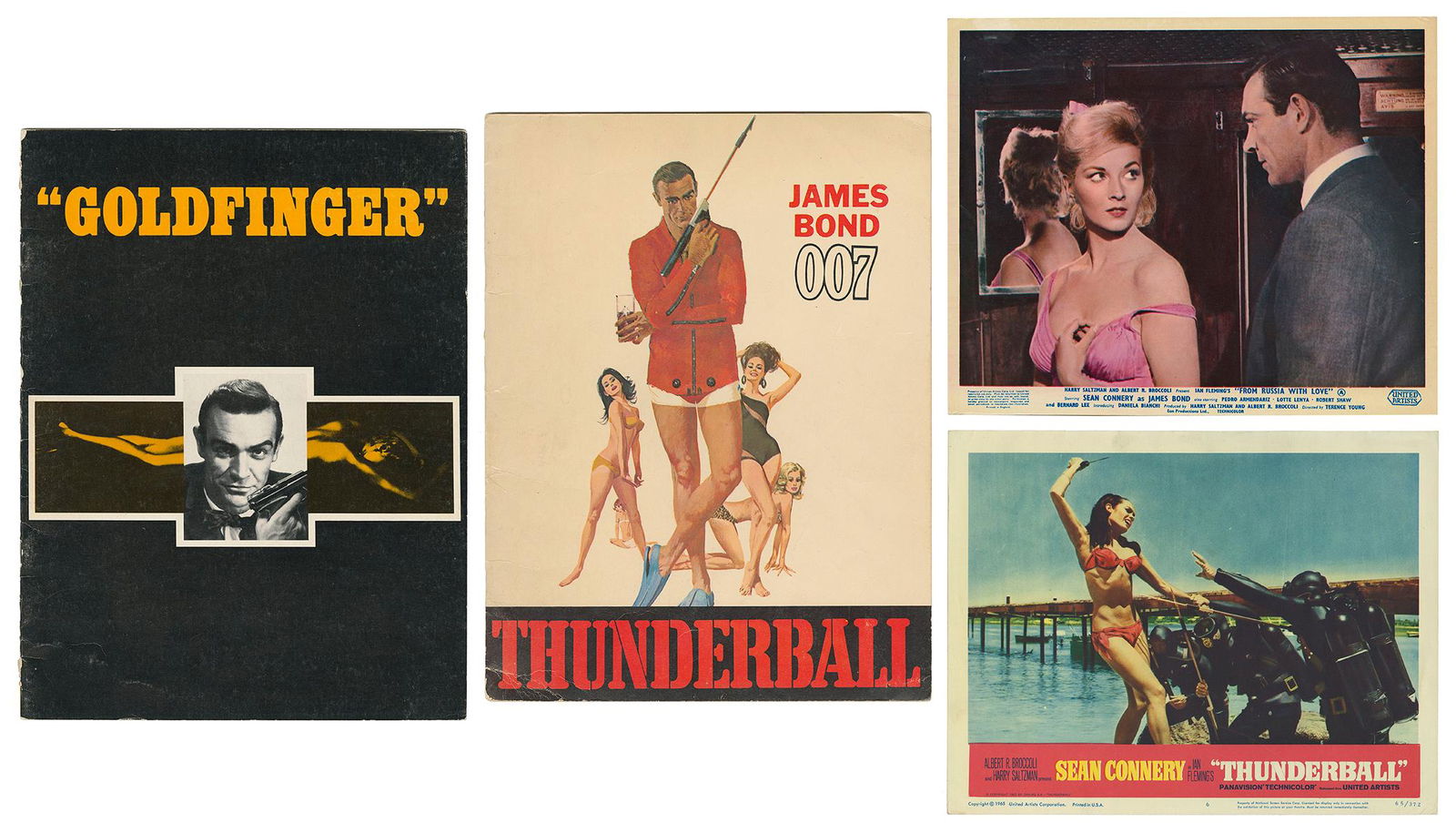 CONNERY, Sean (b. 1930-2020). Group of Sean Connery-related... (1 of 1)