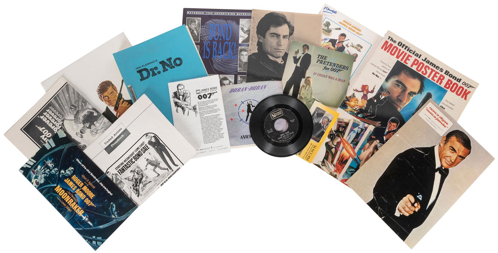 Group of James Bond-related ephemera and studio promotional... (1 of 1)