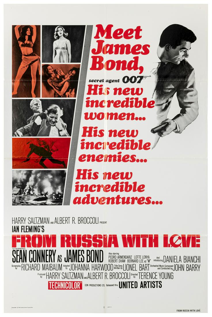 [MOVIE POSTERS]. From Russia with Love. Meet James Bond Se... (1 of 1)