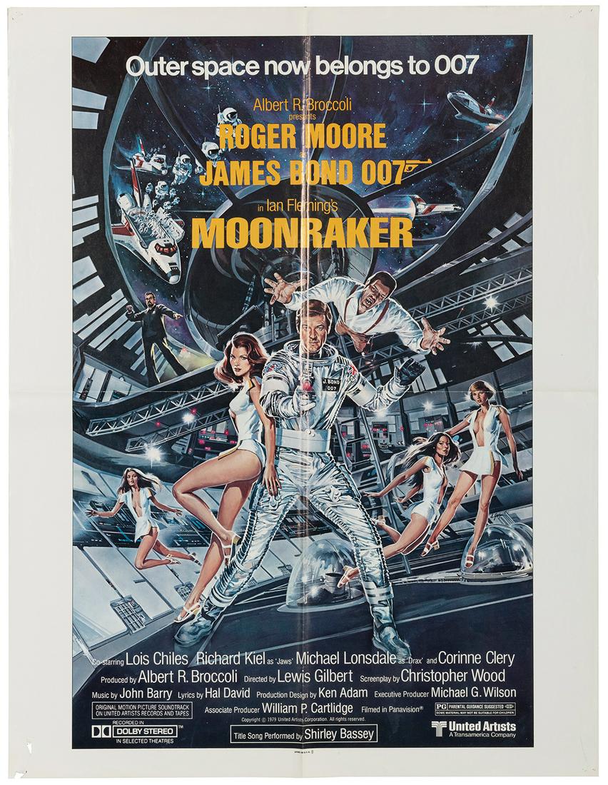 [MOVIE POSTERS]. Moonraker. [United Artists, 1979]. Group o... (1 of 2)